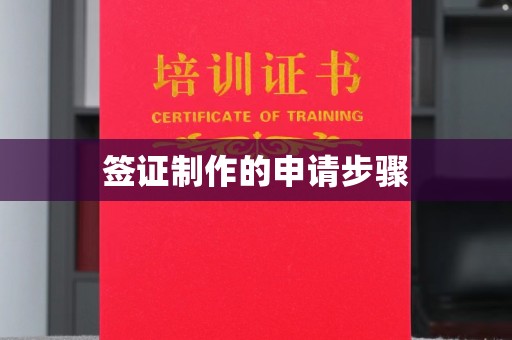 中堂签证制作的申请步骤