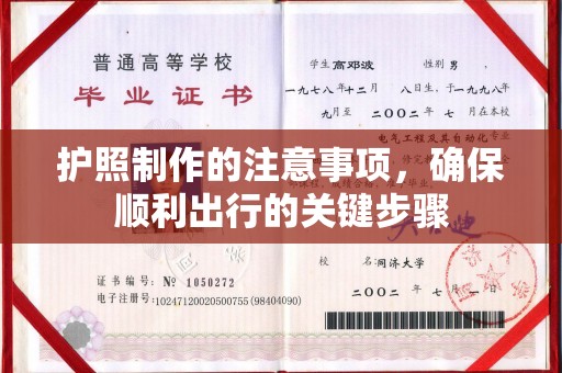 中堂护照制作的注意事项，确保顺利出行的关键步骤